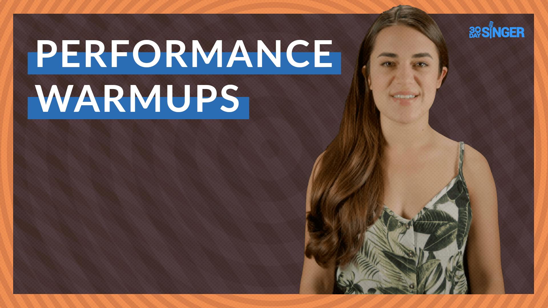 Performance Warmups