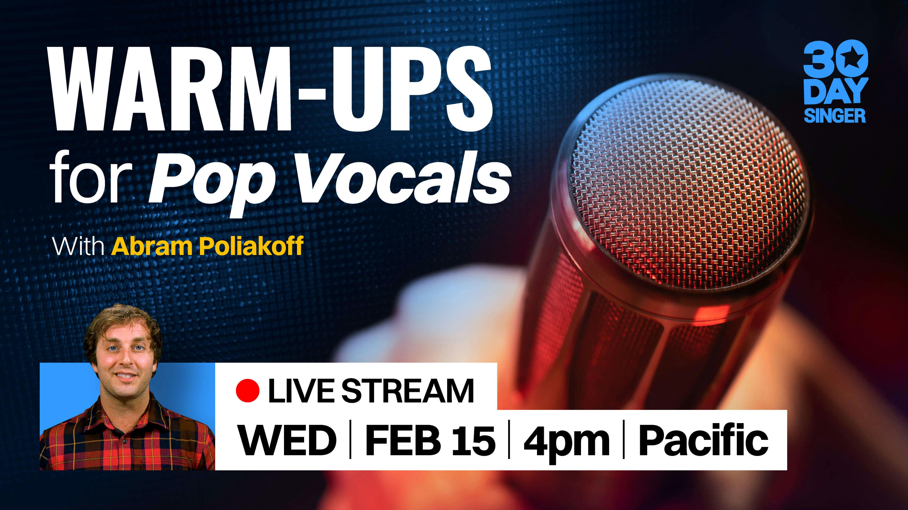 Pop Vocal Warm Ups