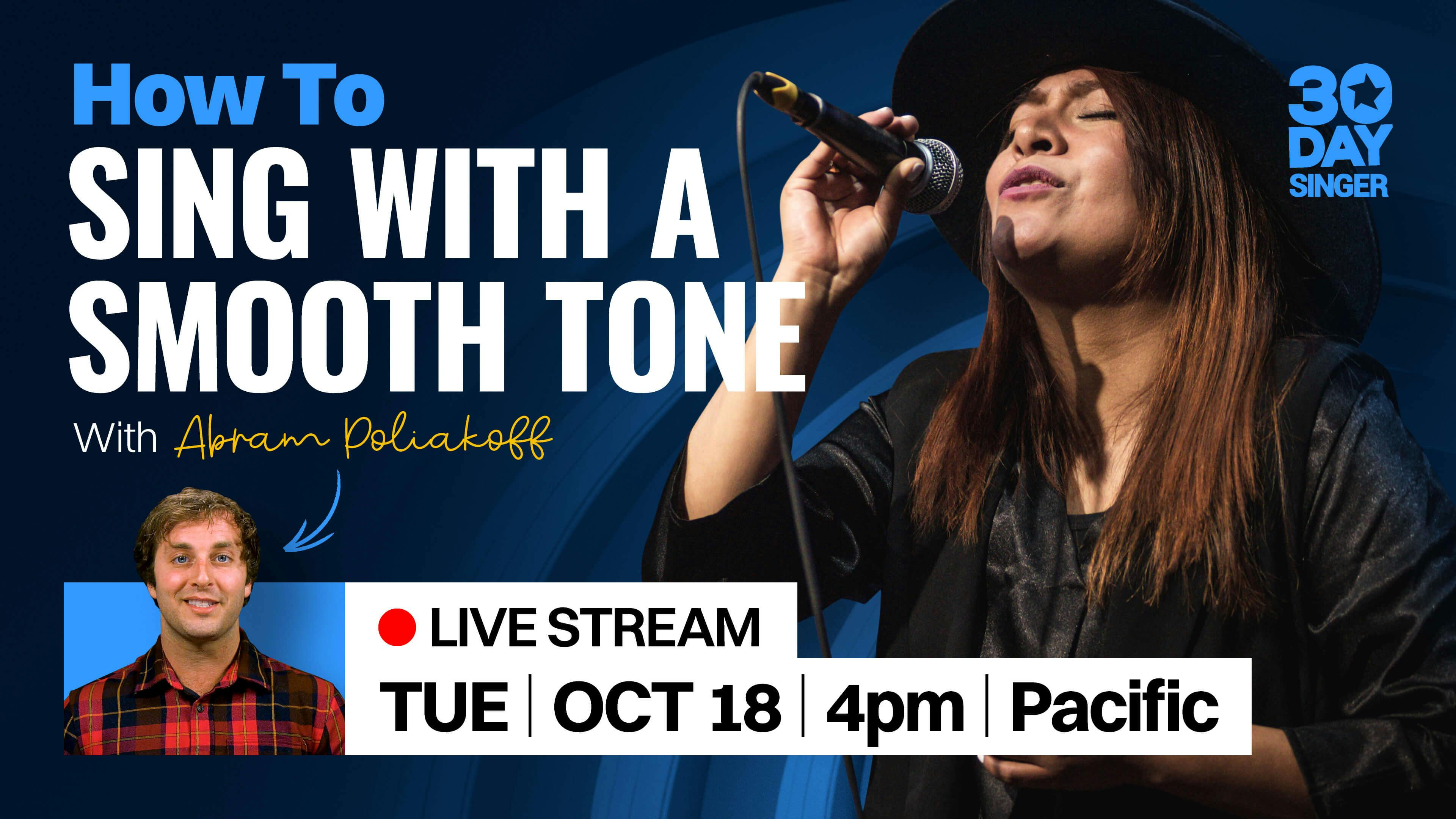 How To Sing With A Smooth Tone