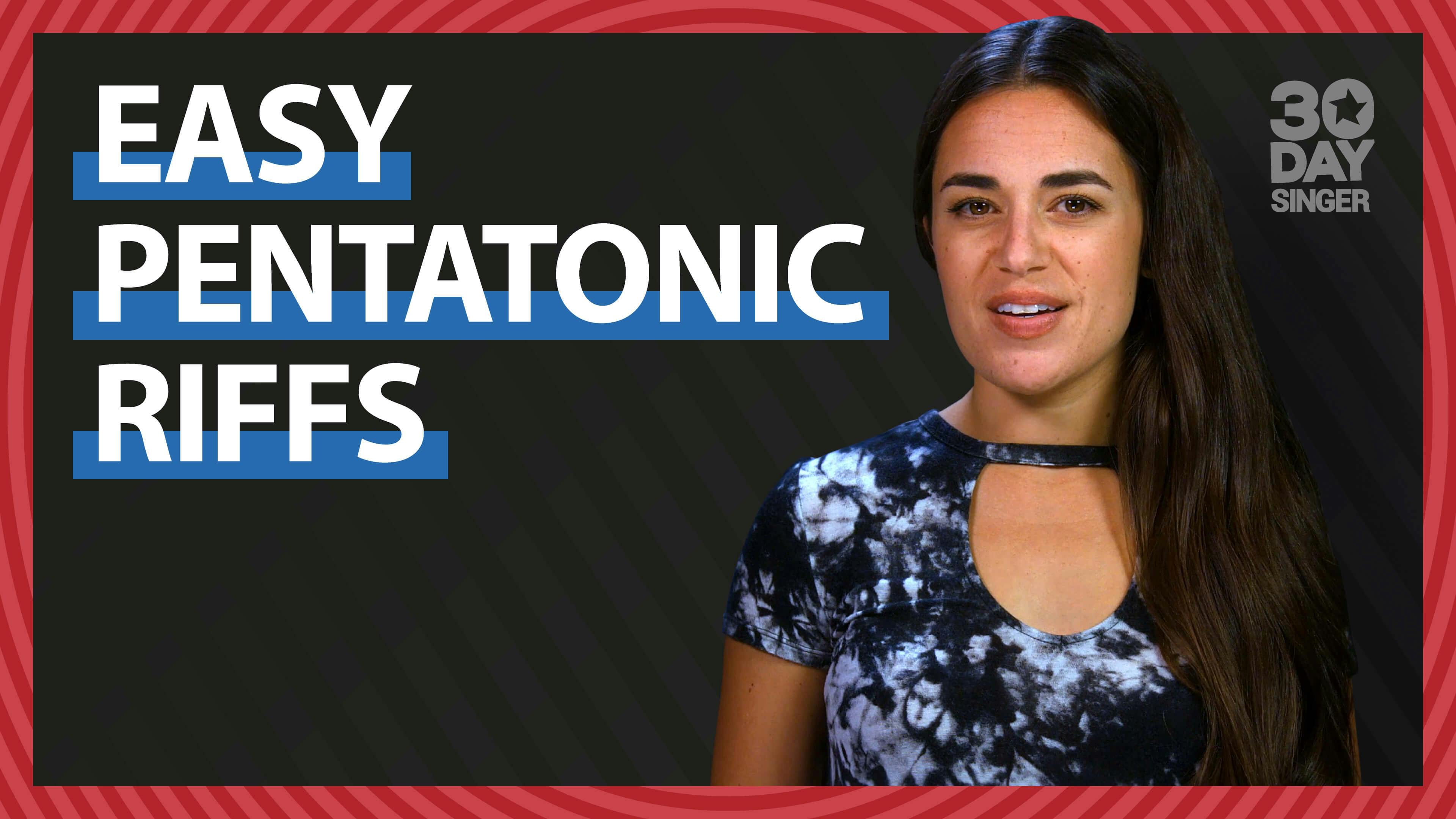 Easy Pentatonic Riffs
