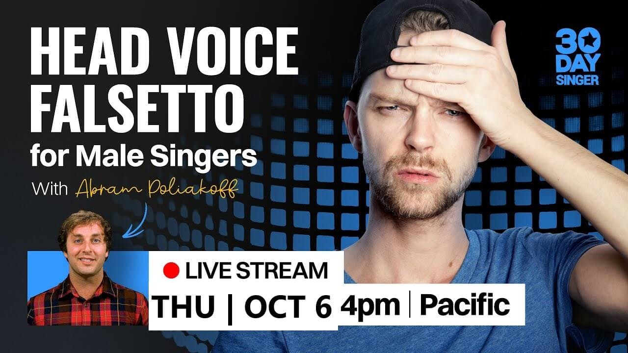 Head Voice/Falsetto for Male Singers